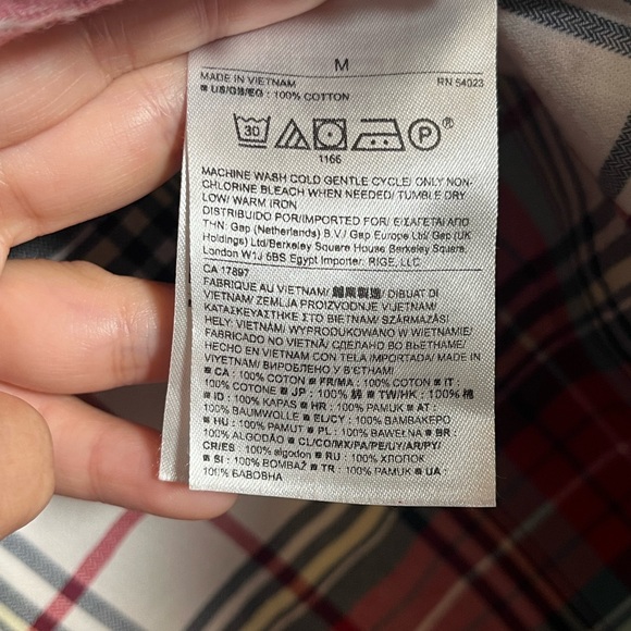 Banana Republic Plaid Button Down Shirt - Picture 5 of 5